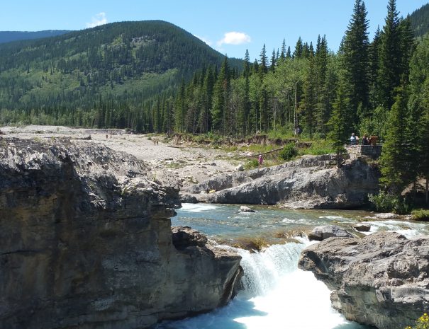 Rocky Mountain Sidecar Adventures Foothills Tour at Elbow Falls